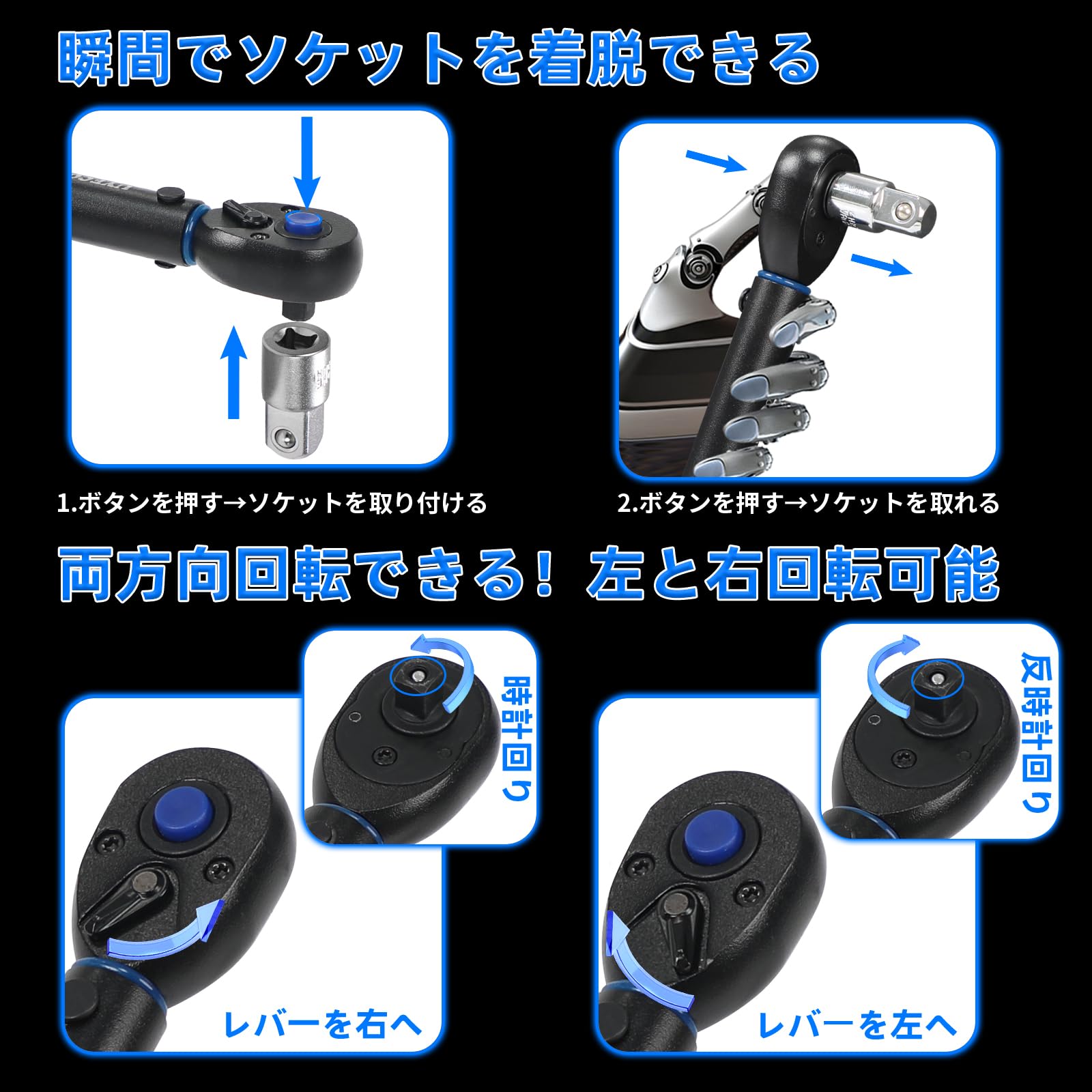 Amazon.co.jp: UYECOVE トルクレンチ 自転車 ロードバイク プレセット